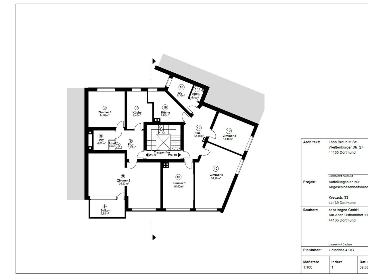 Grundriss WE10 