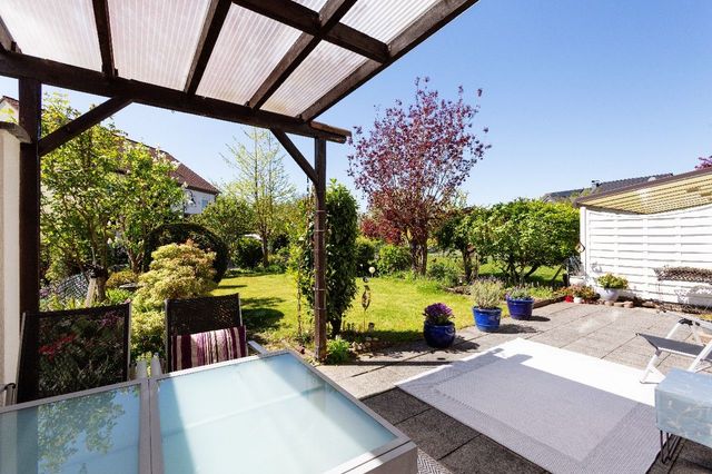 Überdachte Terrasse