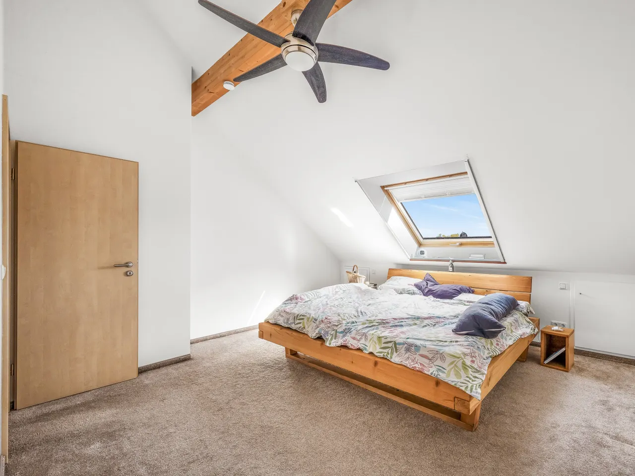 Schlafzimmer im Dachgeschoss