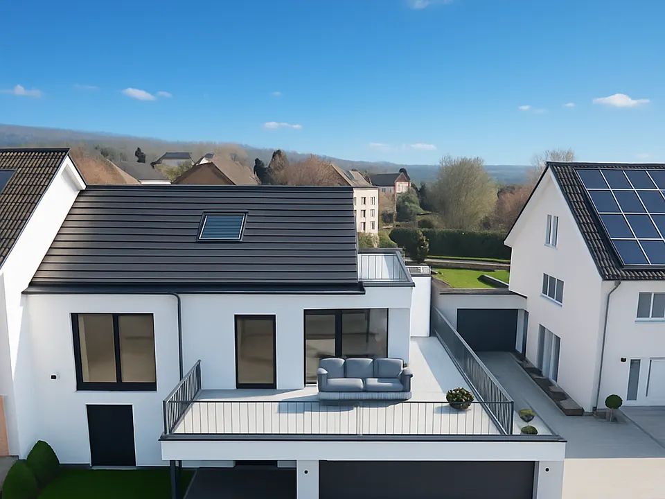 Gehobenes Ein- Zweifamilienhaus mit Garten, Balkon, Terrasse und Doppelgarage in Neuwied