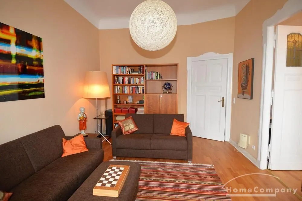 Helle 3-Zimmer- Wohnung iin der obersten Etage in Berlin Wilmersdorf, möbliert - Foto 3