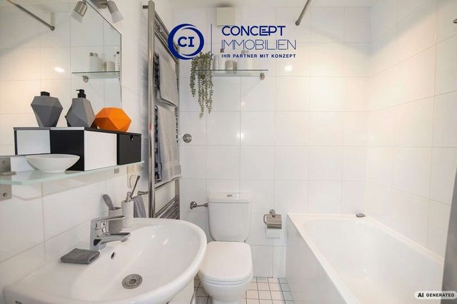 Badezimmer - Badezimmer, Modern - (KI generiert)