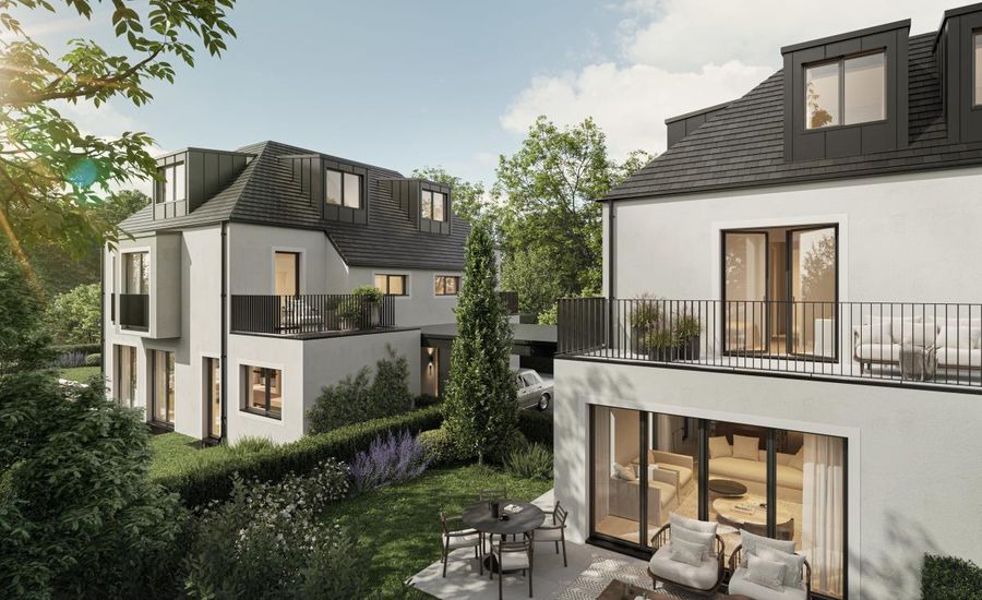 Baubeginn demnächst! Zwei moderne Doppelhäuser.