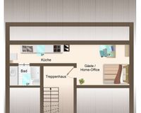 Grundriss Spitzboden