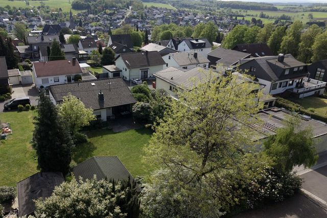 Luftaufnahme Gartenansicht