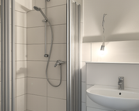 saniertes Duschbad