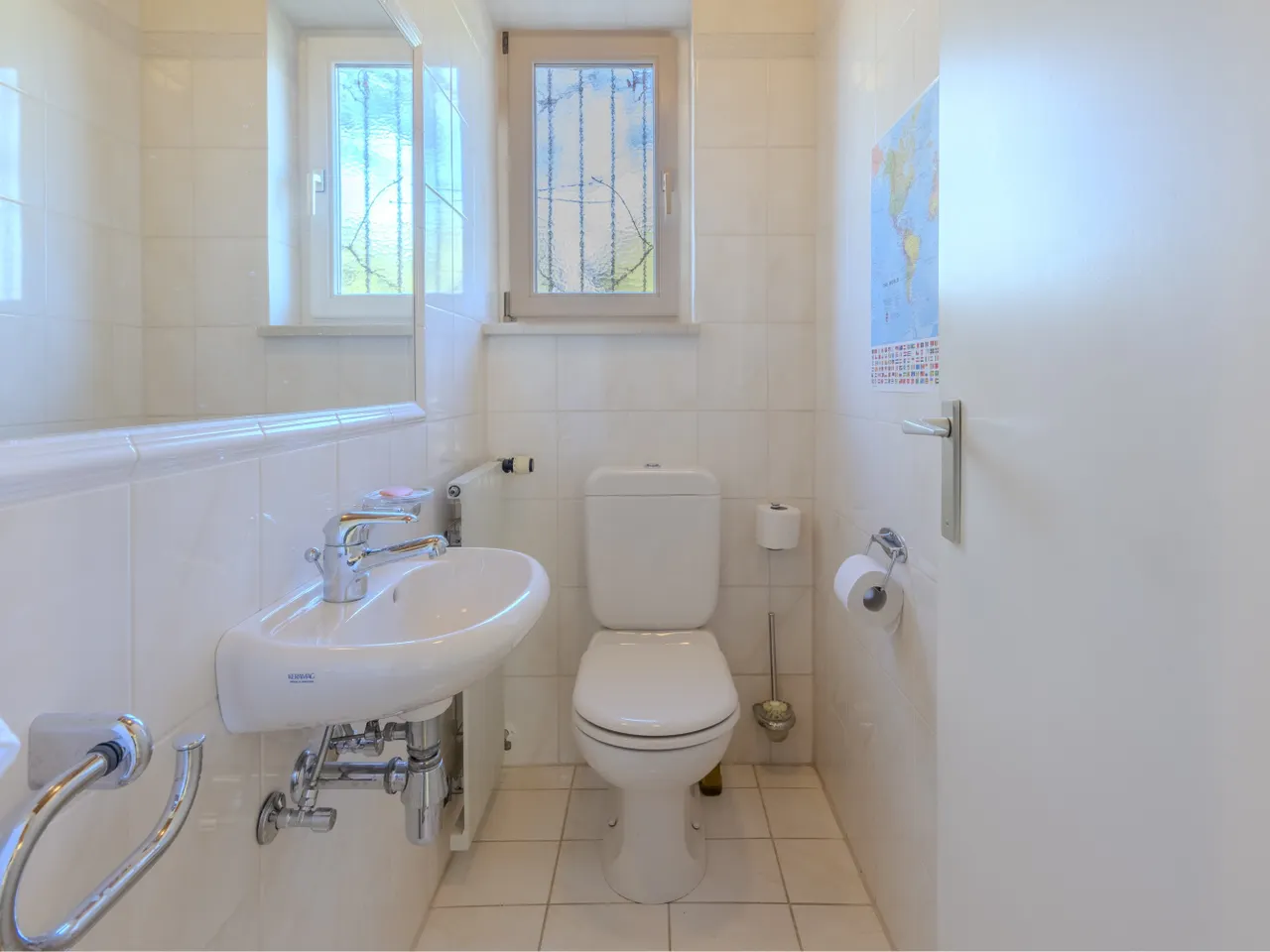 Gästetoilette im Erdgeschoss