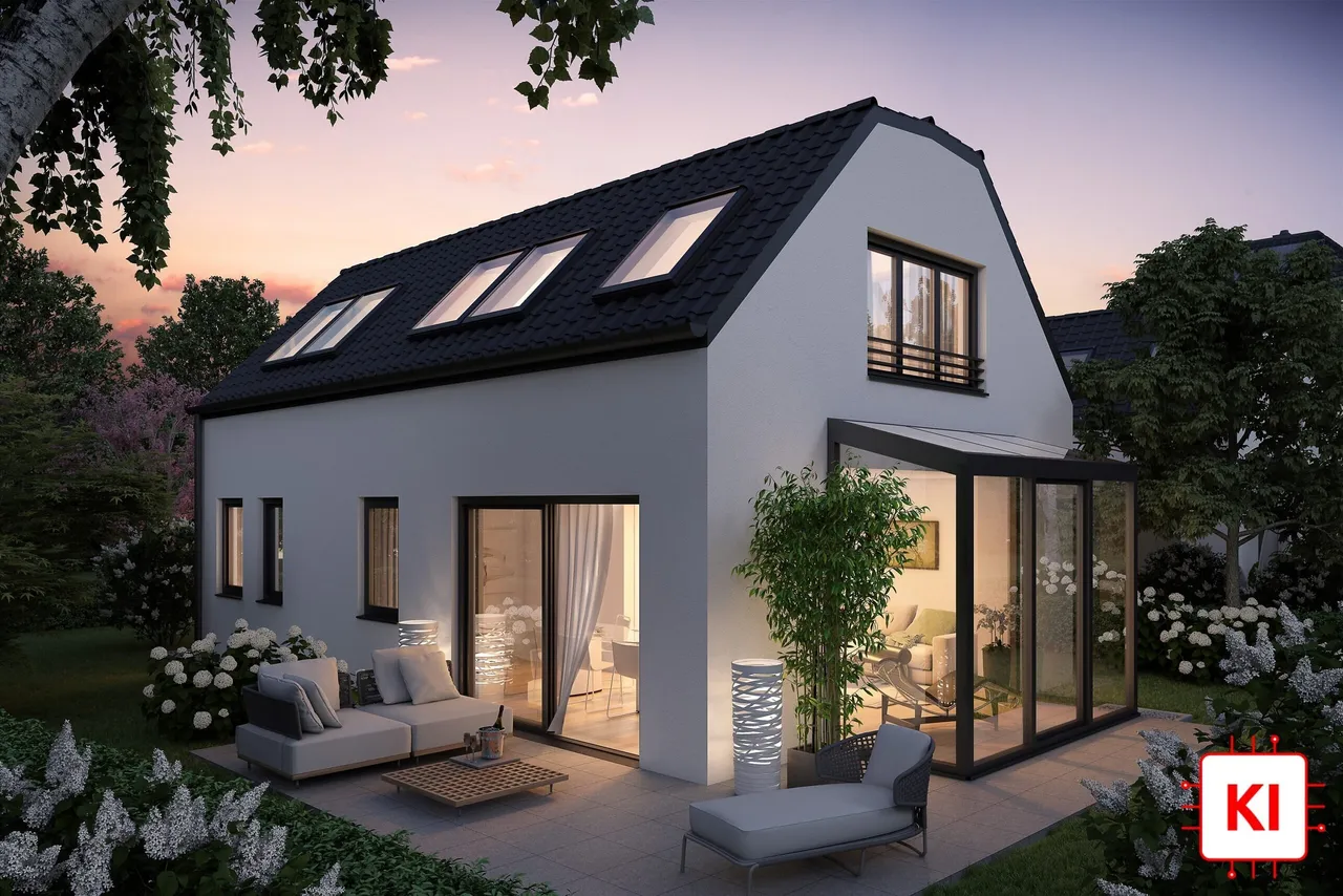 48879001-KI-generiert_ Hausansicht