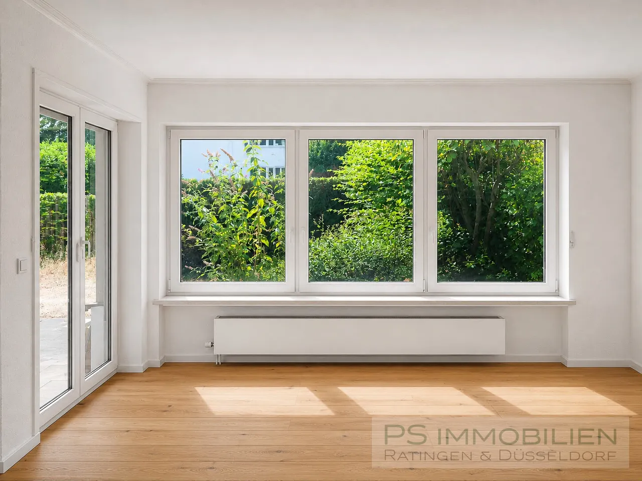 Helle und frisch renovierte 3-Zimmer-Erdgeschoss-Wohnung mit eigenem Garten - Foto 1