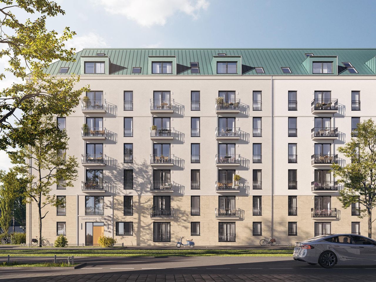 Visualisierte Hausansicht