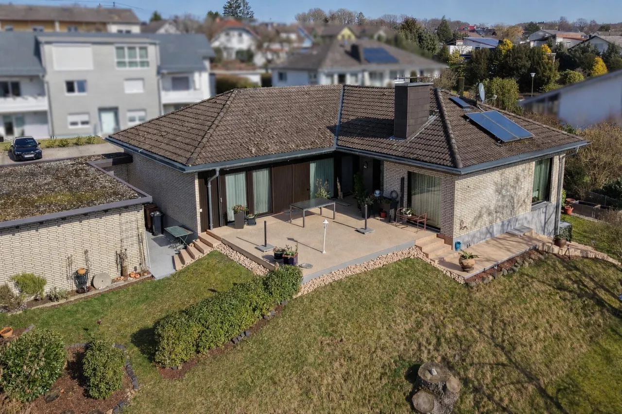 Hintere Gebäudeansicht