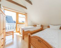 Schlafzimmer mit Loggia