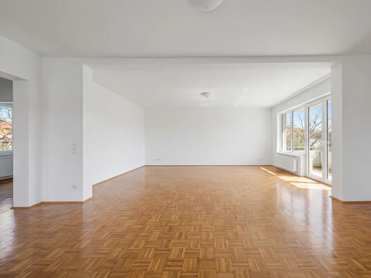 Wohnzimmer, leer KI generiert