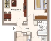 Grundriss: 1.Obergeschoss