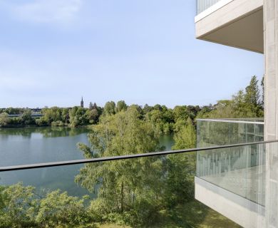 Waterfront ! Erstbezug ! exklusive Neubau Wohnung mit unverbaubarem Blick - Foto 3