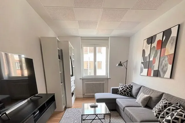 Wohn- Schlafzimmer - (KI generiert)