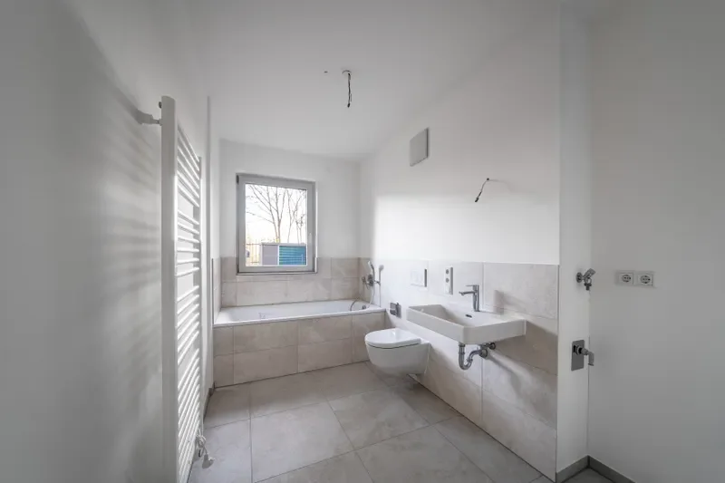 Badezimmer mit Wanne