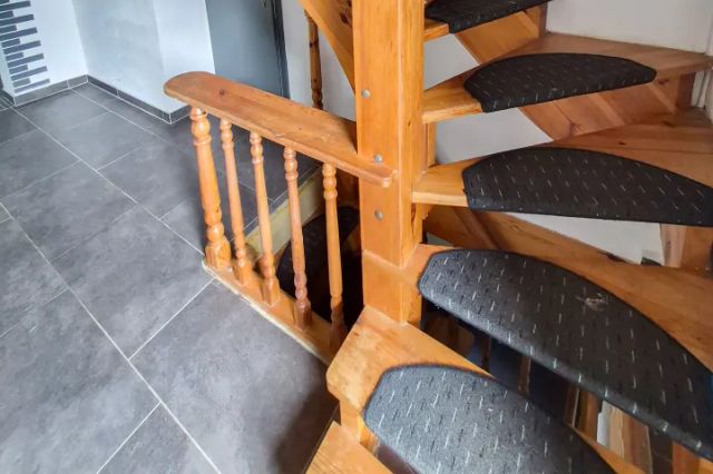 Holztreppe