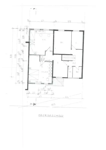 Grundriss Obergeschoss