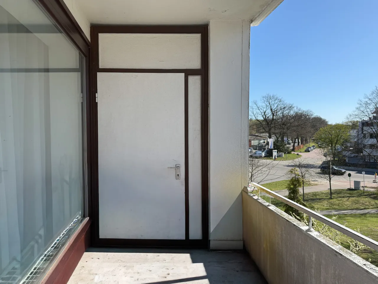 Loggia mit Abstellraum