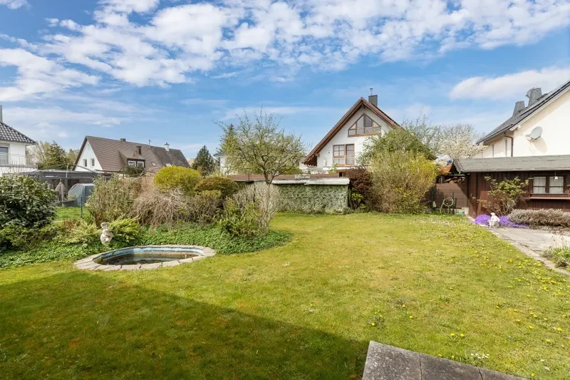 Blick in den Garten