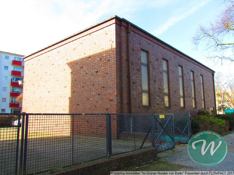 Gelegenheit Nr.18: Saalbau/Kirche am Siedlungsgebiet 'Weiße Stadt' in Berlin (verkauft)