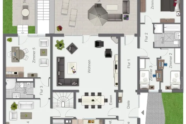 Grundriss Erdgeschoss