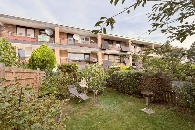 Rückansicht des Hauses / Gartenseite