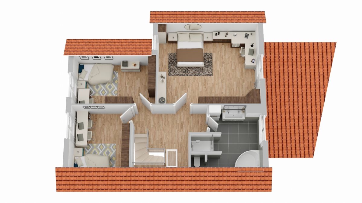 Grundriss Obergeschoss