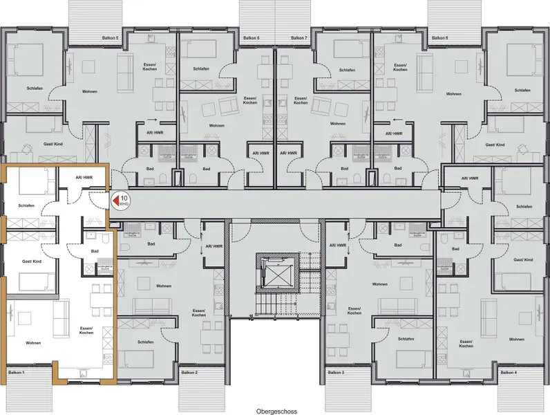 1 OG Wohnung 10