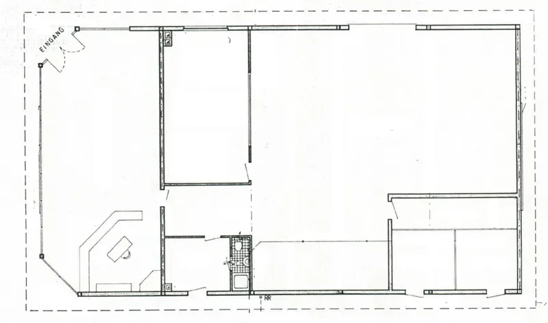 Grundriss Halle
