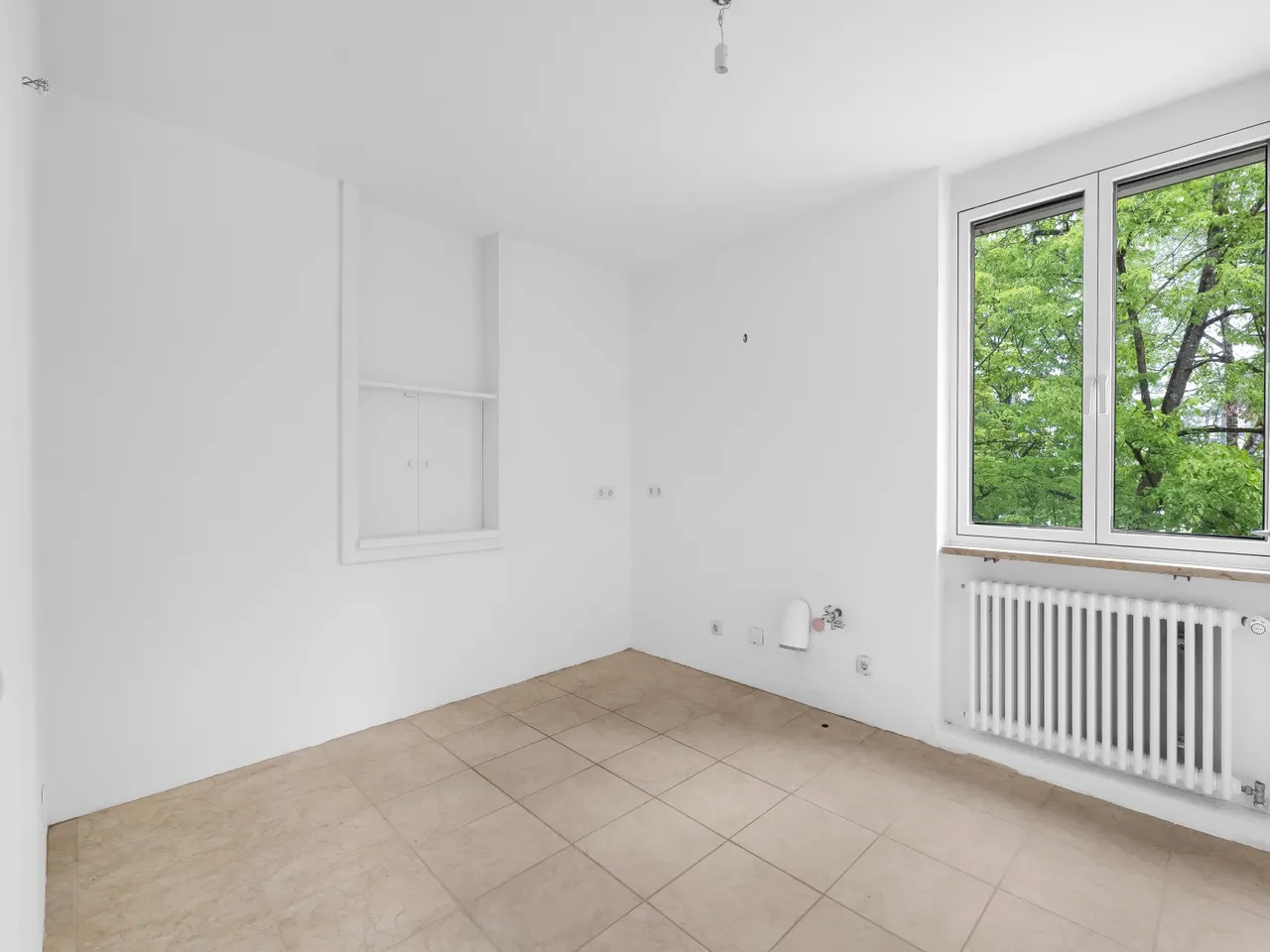 Küche mit Fenster
