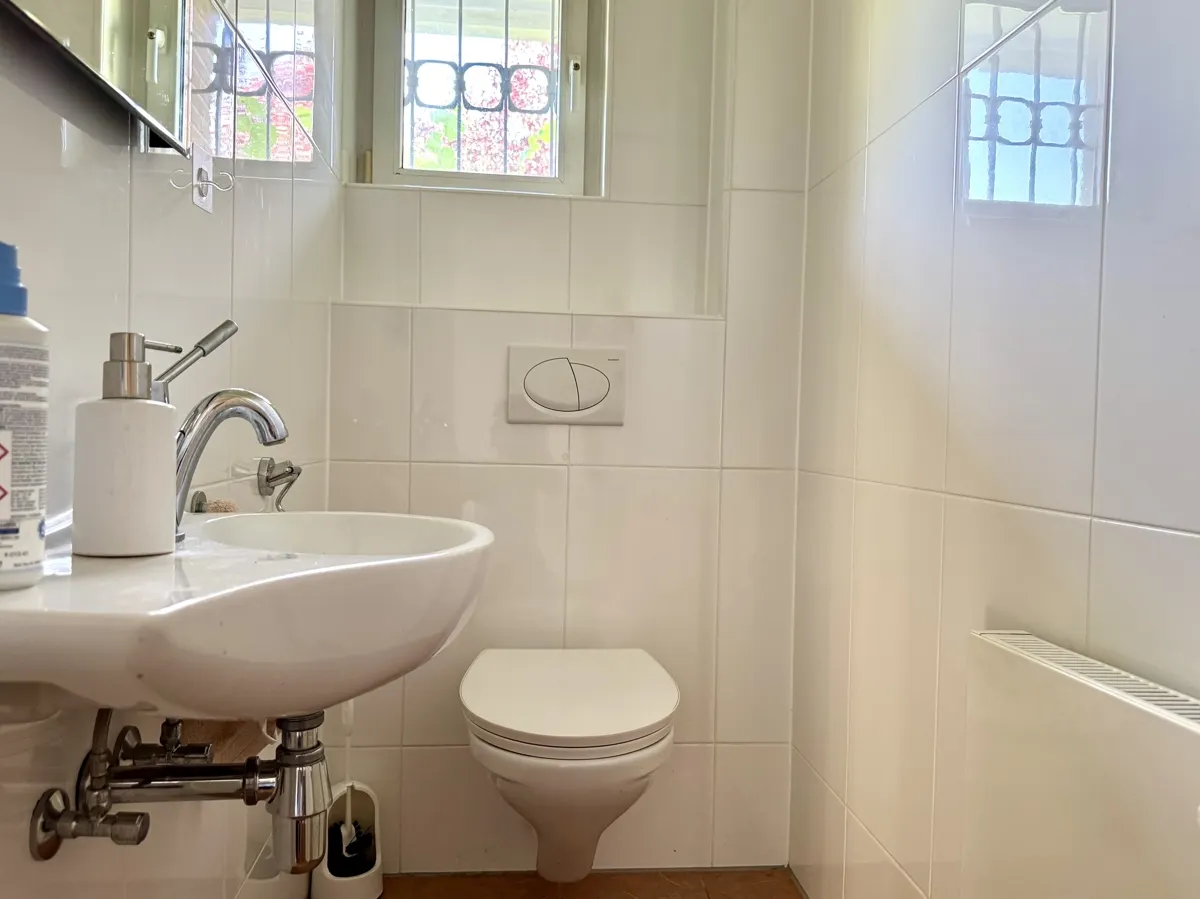 Das modernisierte Gäste-WC