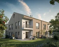 Es handelt sich um unverbindliche Illustrationen mit Sonderausstattungen. Die Bauausführung erfolgt durch das Bauunternehmen