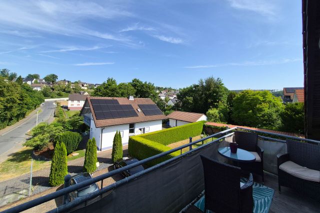 Weitblick vom Balkon
