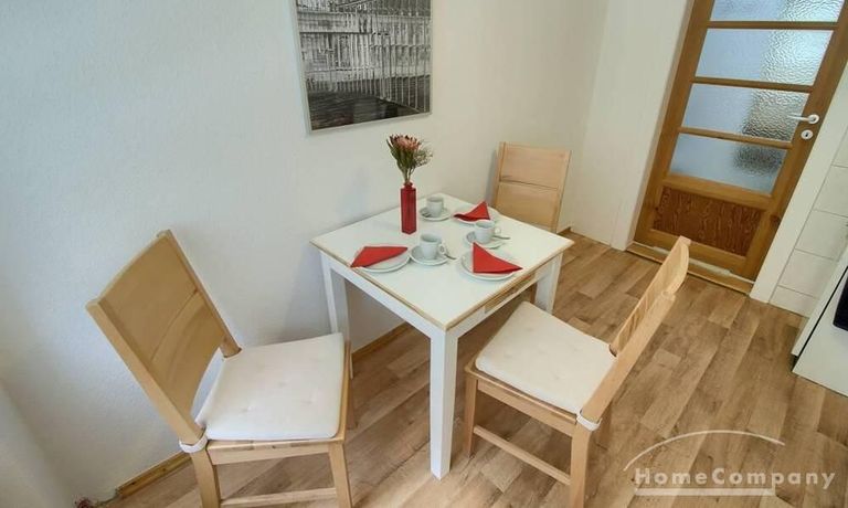 Sitzecke in der Wohnk&uuml;che