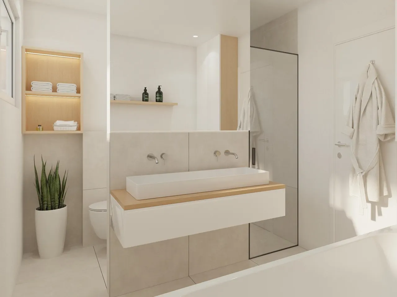 Visualisierung Badezimmer