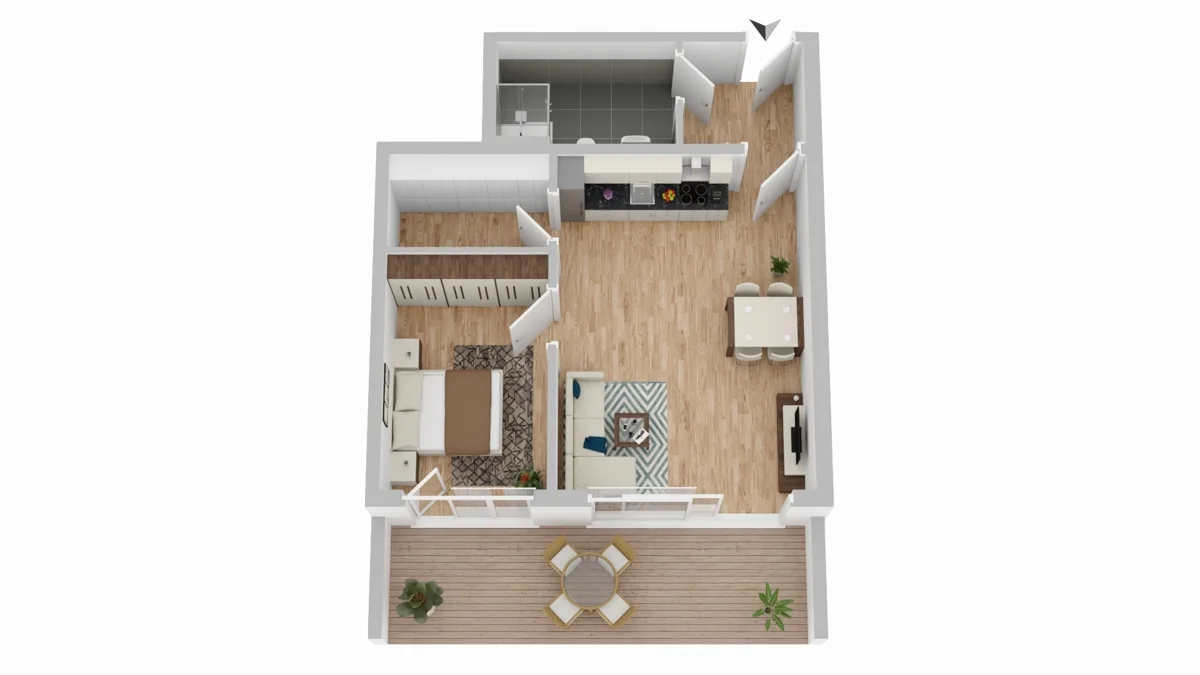 Wohnung 02 - Erdgeschoss