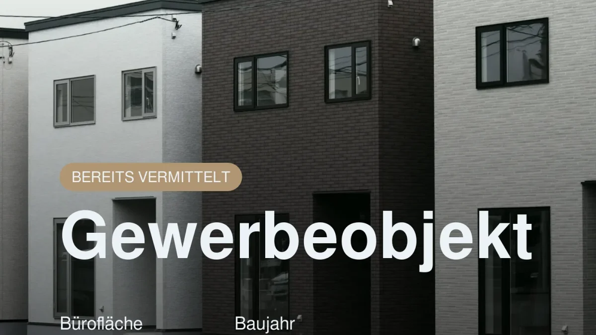 Nicht mehr verfügbar: Gewerbeobjekt