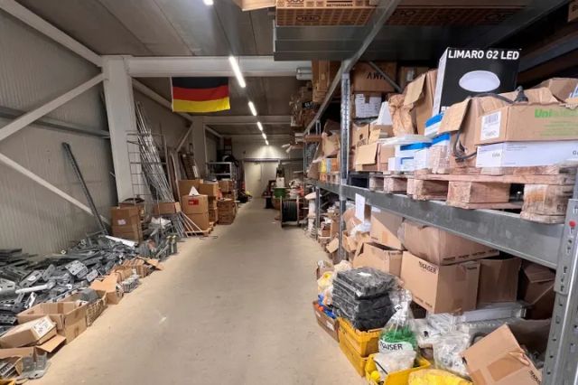 Lager Erdgeschoss linker Teil