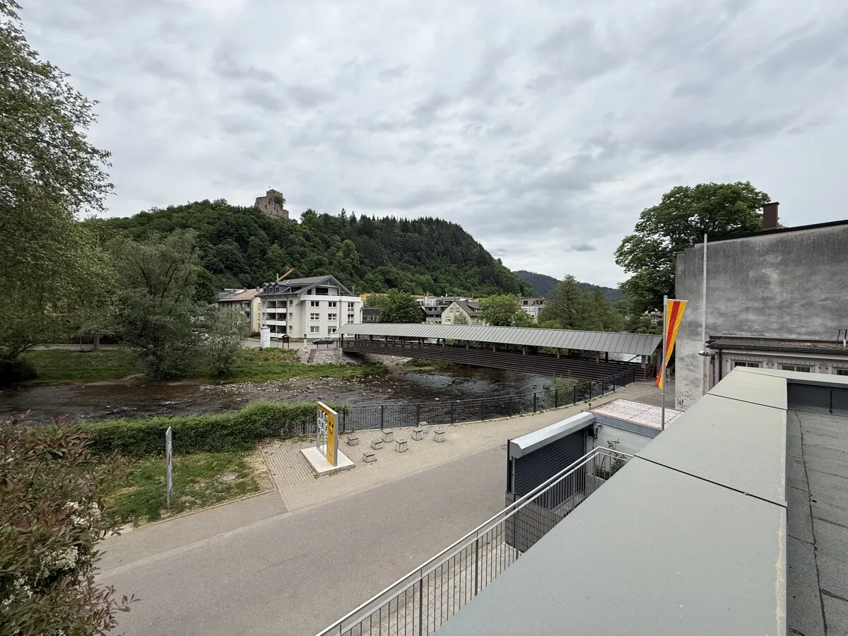 Blick aus dem Obergeschoss