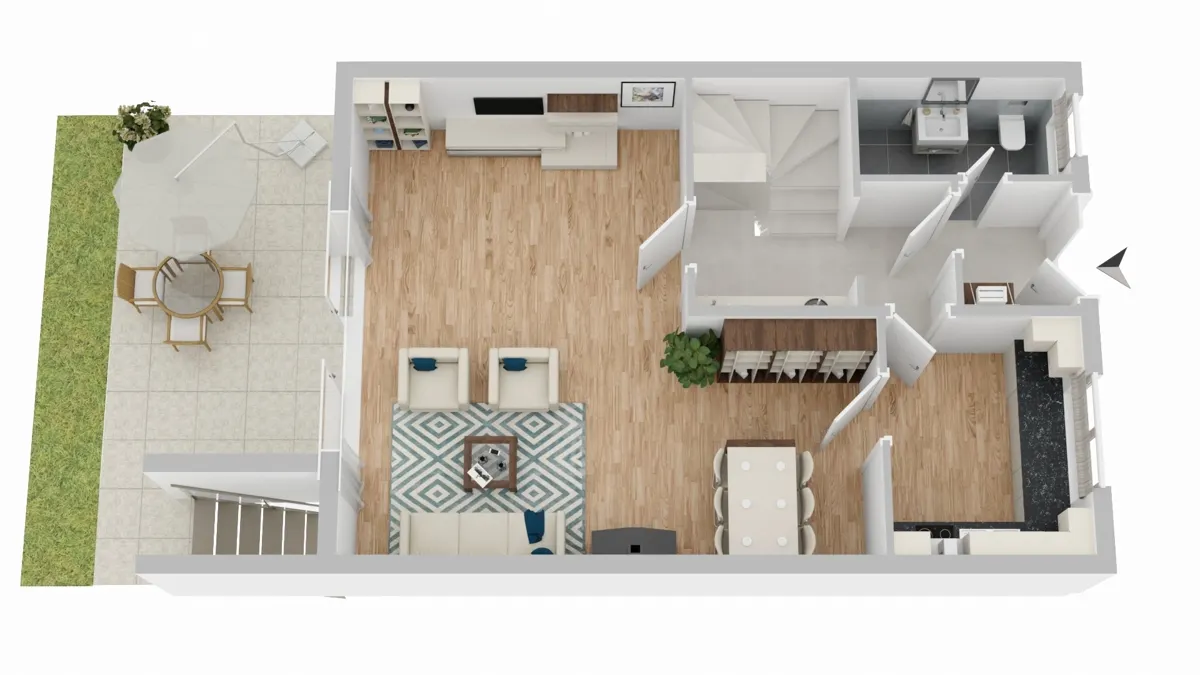 Grundriss Erdgeschoss