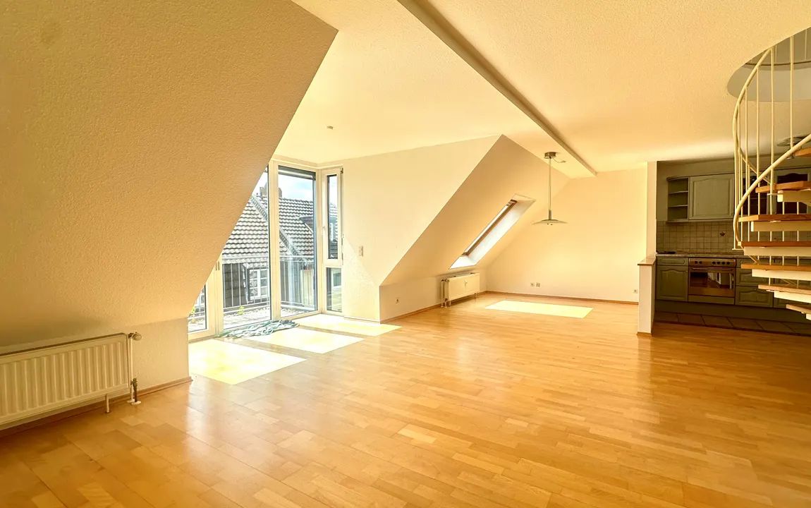 Wohnen über den Dächern von Kleve – großzügige Maisonettewohnung in Bestlage