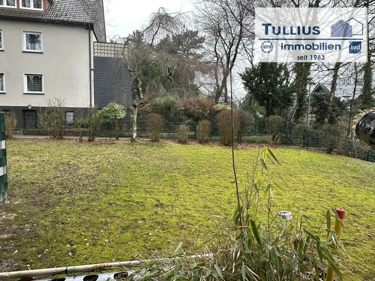 Blick vom Balkon