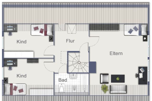 Grundriss Dachgeschoss