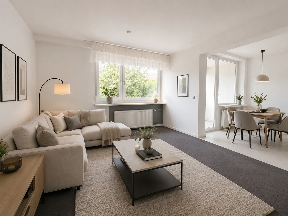 Visualisierung Wohnzimmer