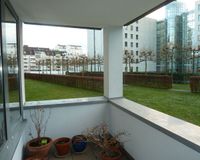 Balkon zur Rückseite (älteres Foto)