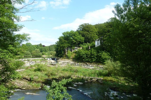 Umgebung: Wasserfall Schladern