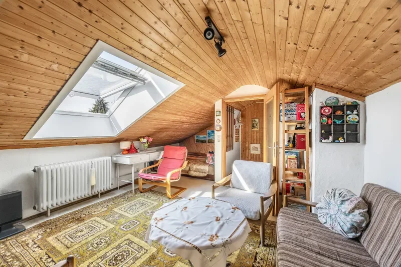 Ausgebautes Dachgeschoss