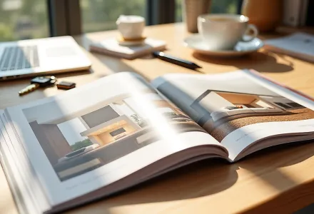Immobilienexposé professionell gestalten und gezielt einsetzen - Beitragsbild (Flux-advanced)